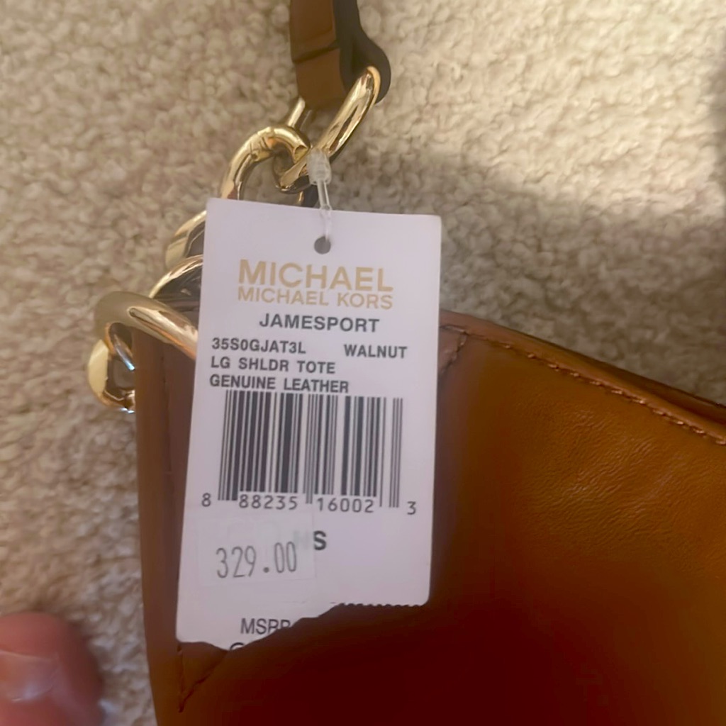 Nwt Michael Kors Bag- Chesnut Color